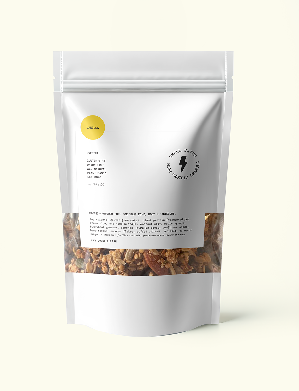 Everful Vanilla Sea Salt Protein Granola
